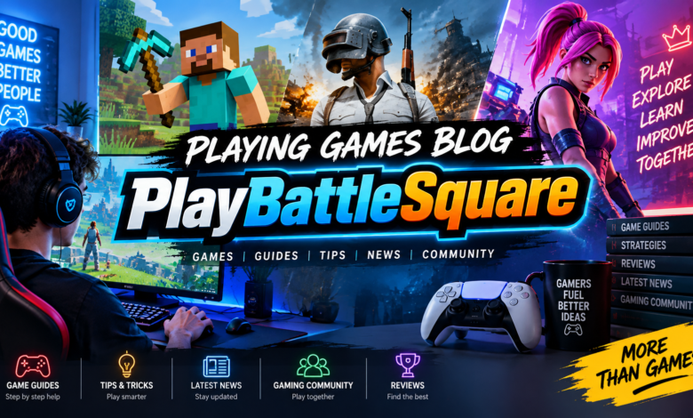 Playing Games Blog PlayBattleSquare