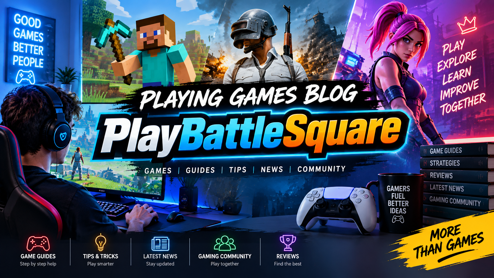 Playing Games Blog PlayBattleSquare